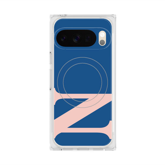 プレミアムスクエアケース with Pixelsnap［ オリジナル - initial color - N navy ］