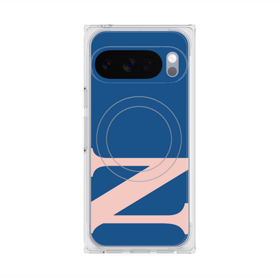プレミアムスクエアケース with Pixelsnap［ オリジナル - initial color - N navy ］
