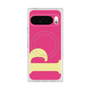 プレミアムスクエアケース with Pixelsnap［ オリジナル - initial color - P pink ］