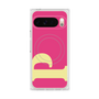プレミアムスクエアケース with Pixelsnap［ オリジナル - initial color - P pink ］