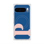 プレミアムスクエアケース with Pixelsnap［ オリジナル - initial color - P navy ］