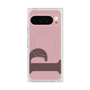 プレミアムスクエアケース with Pixelsnap［ オリジナル - initial color - P dusty pink ］