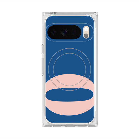 プレミアムスクエアケース with Pixelsnap［ オリジナル - initial color - Q navy ］