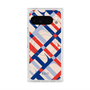 プレミアムスクエアケース with Pixelsnap［ ELLE - カットロゴ - スプリング ］