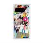 プレミアムスクエアケース with Pixelsnap［ ELLE - マガジン- カラー ］