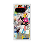 プレミアムスクエアケース with Pixelsnap［ ELLE - マガジン- カラー ］