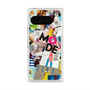 プレミアムスクエアケース with Pixelsnap［ ELLE - マガジン- カラー ］