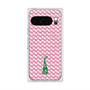 プレミアムスクエアケース with Pixelsnap［ ELLE - ロゴモノグラム ］