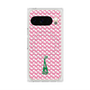 プレミアムスクエアケース with Pixelsnap［ ELLE - ロゴモノグラム ］