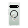 プレミアムスクエアケース with Pixelsnap［ こんにちは、いぬです - みんなそろって - クリア ］