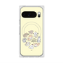 プレミアムスクエアケース with Pixelsnap［ こんにちは、いぬです - みんなそろって - ベージュ ］