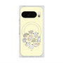 プレミアムスクエアケース with Pixelsnap［ こんにちは、いぬです - みんなそろって - ベージュ ］
