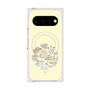プレミアムスクエアケース with Pixelsnap［ こんにちは、いぬです - みんなそろって - ベージュ ］