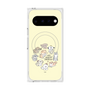 プレミアムスクエアケース with Pixelsnap［ こんにちは、いぬです - みんなそろって - ベージュ ］