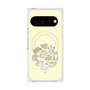 プレミアムスクエアケース with Pixelsnap［ こんにちは、いぬです - みんなそろって - ベージュ ］