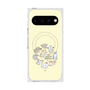 プレミアムスクエアケース with Pixelsnap［ こんにちは、いぬです - みんなそろって - ベージュ ］