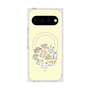プレミアムスクエアケース with Pixelsnap［ こんにちは、いぬです - みんなそろって - ベージュ ］