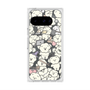 プレミアムスクエアケース with Pixelsnap［ もっさりもさお - もさもさ - クリア ］