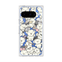 プレミアムスクエアケース with Pixelsnap［ もっさりもさお - もさもさ - クリア ］