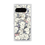プレミアムスクエアケース with Pixelsnap［ もっさりもさお - もさもさ - クリア ］