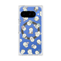 プレミアムスクエアケース with Pixelsnap［ もっさりもさお - もさおがいっぱい - クリア ］