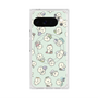 プレミアムスクエアケース with Pixelsnap［ もっさりもさお - もさおがいっぱい - グリーン ］