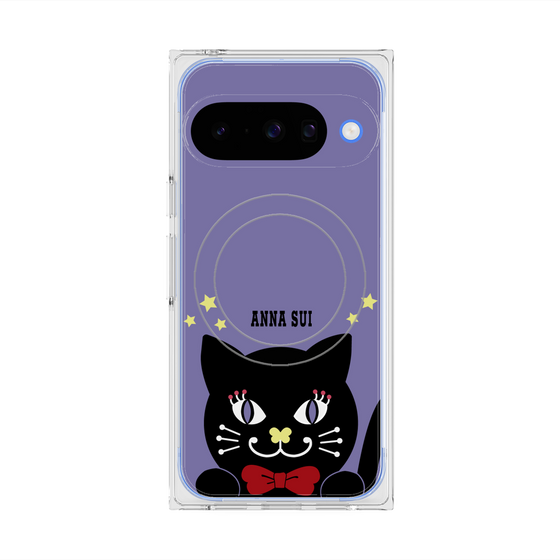 プレミアムスクエアケース with Pixelsnap［ ANNA SUI - TITIとスター - パープル ］