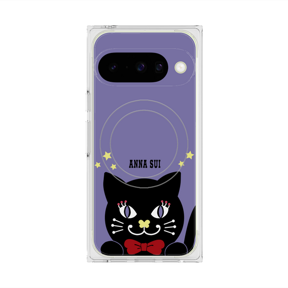 プレミアムスクエアケース with Pixelsnap［ ANNA SUI - TITIとスター - パープル ］