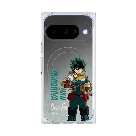 プレミアムスクエアケース with Pixelsnap［ 僕のヒーローアカデミア - 立ち絵 - 緑谷 出久 ］