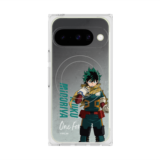 プレミアムスクエアケース with Pixelsnap［ 僕のヒーローアカデミア - 立ち絵 - 緑谷 出久 ］