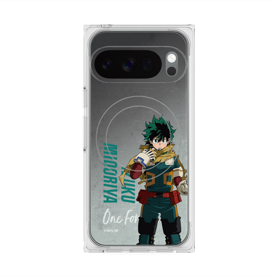 プレミアムスクエアケース with Pixelsnap［ 僕のヒーローアカデミア - 立ち絵 - 緑谷 出久 ］