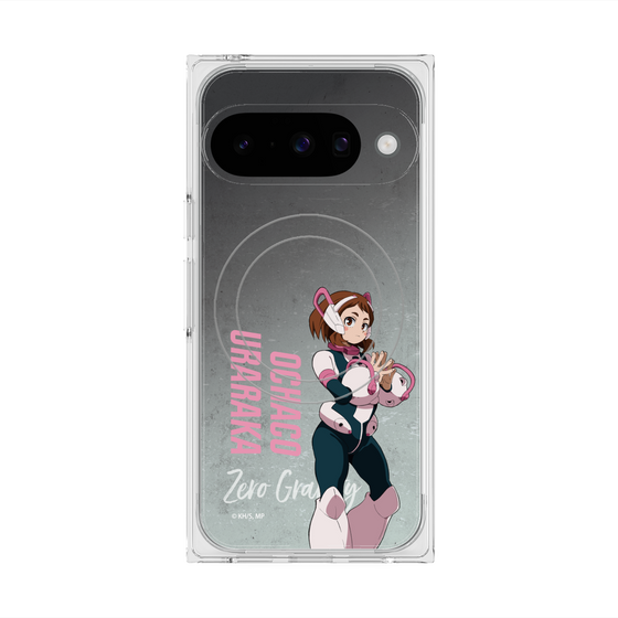 プレミアムスクエアケース with Pixelsnap［ 僕のヒーローアカデミア - 立ち絵 - 麗日 お茶子 ］