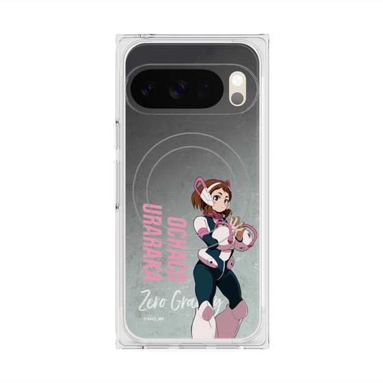 プレミアムスクエアケース with Pixelsnap［ 僕のヒーローアカデミア - 立ち絵 - 麗日 お茶子 ］