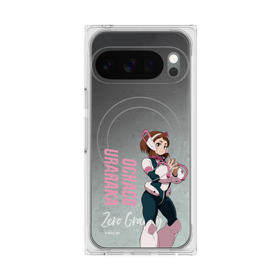 プレミアムスクエアケース with Pixelsnap［ 僕のヒーローアカデミア - 立ち絵 - 麗日 お茶子 ］