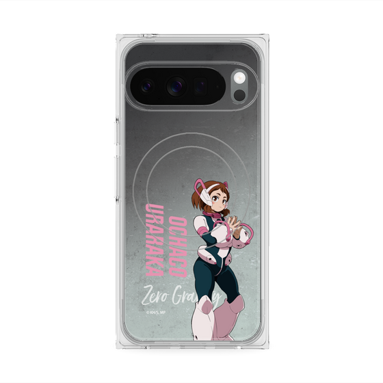 プレミアムスクエアケース with Pixelsnap［ 僕のヒーローアカデミア - 立ち絵 - 麗日 お茶子 ］