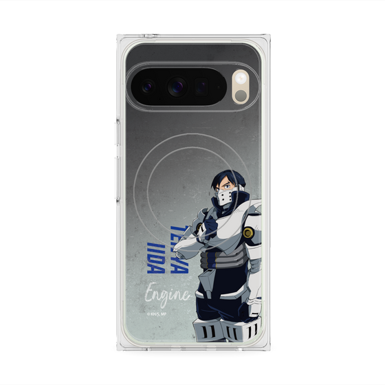 プレミアムスクエアケース with Pixelsnap［ 僕のヒーローアカデミア - 立ち絵 - 飯田 天哉 ］