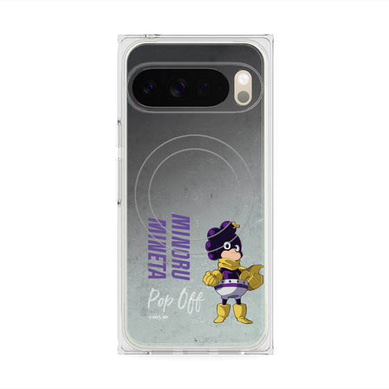 プレミアムスクエアケース with Pixelsnap［ 僕のヒーローアカデミア - 立ち絵 - 峰田 実 ］