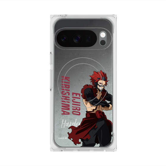 プレミアムスクエアケース with Pixelsnap［ 僕のヒーローアカデミア - 立ち絵 - 切島 鋭児郎 ］