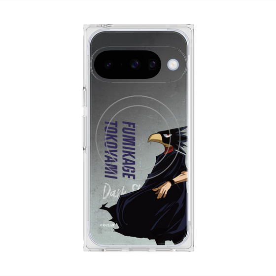 プレミアムスクエアケース with Pixelsnap［ 僕のヒーローアカデミア - 立ち絵 - 常闇 踏陰 ］