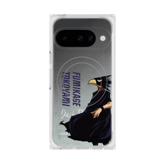 プレミアムスクエアケース with Pixelsnap［ 僕のヒーローアカデミア - 立ち絵 - 常闇 踏陰 ］