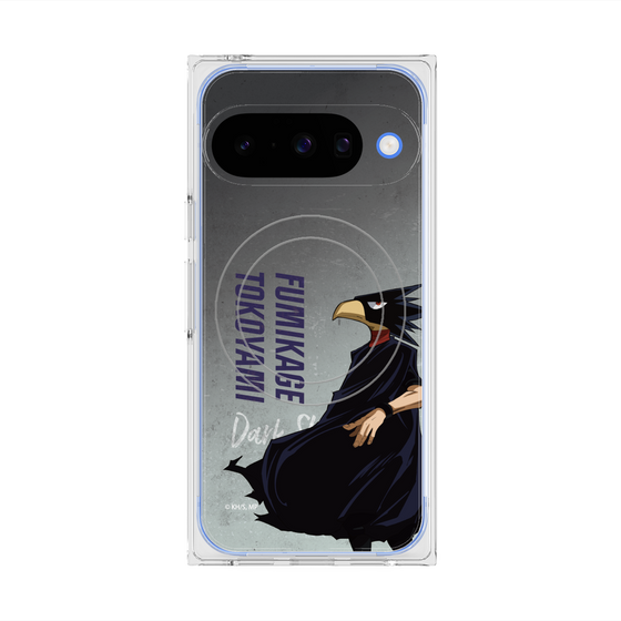 プレミアムスクエアケース with Pixelsnap［ 僕のヒーローアカデミア - 立ち絵 - 常闇 踏陰 ］