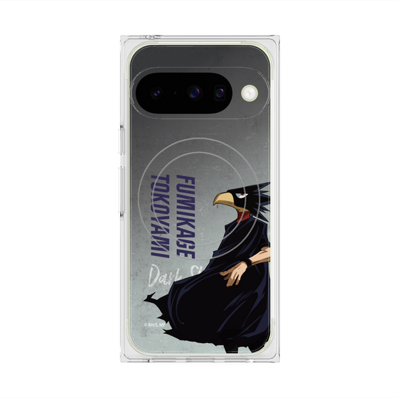 プレミアムスクエアケース with Pixelsnap［ 僕のヒーローアカデミア - 立ち絵 - 常闇 踏陰 ］