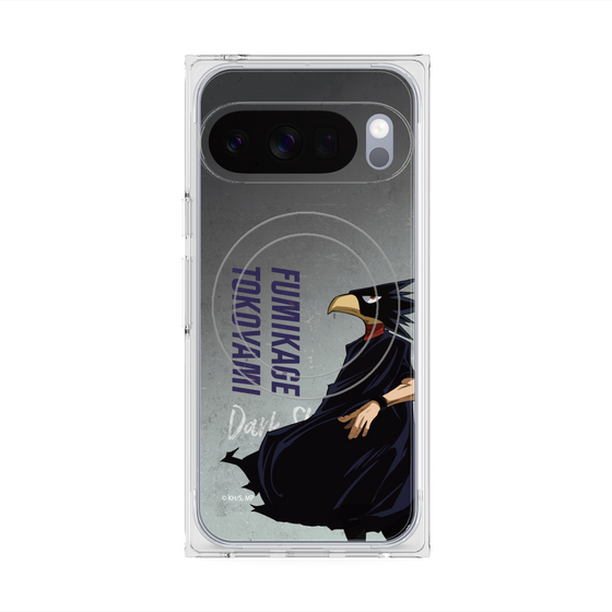 プレミアムスクエアケース with Pixelsnap［ 僕のヒーローアカデミア - 立ち絵 - 常闇 踏陰 ］