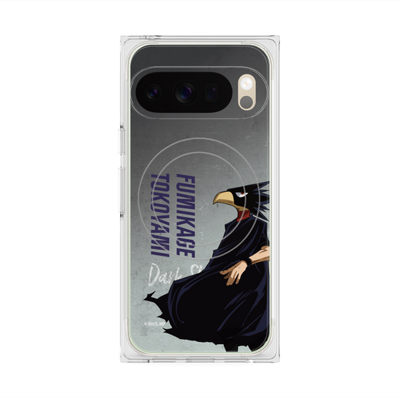 プレミアムスクエアケース with Pixelsnap［ 僕のヒーローアカデミア - 立ち絵 - 常闇 踏陰 ］