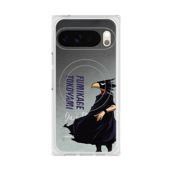 プレミアムスクエアケース with Pixelsnap［ 僕のヒーローアカデミア - 立ち絵 - 常闇 踏陰 ］