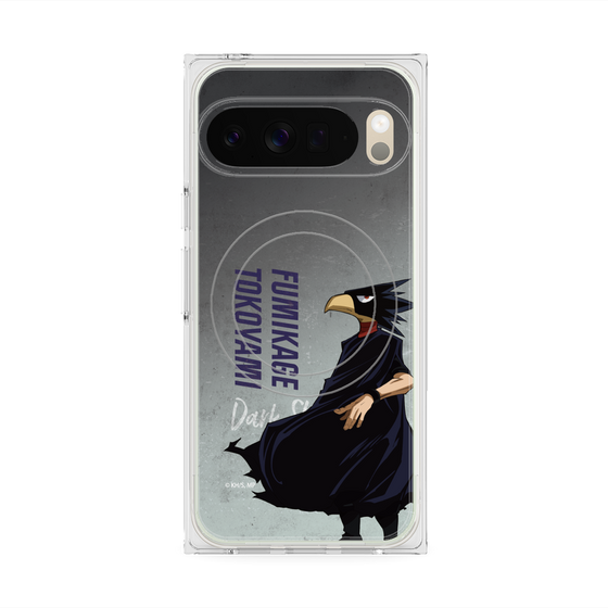 プレミアムスクエアケース with Pixelsnap［ 僕のヒーローアカデミア - 立ち絵 - 常闇 踏陰 ］