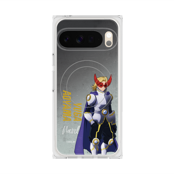 プレミアムスクエアケース with Pixelsnap［ 僕のヒーローアカデミア - 立ち絵 - 青山 優雅 ］