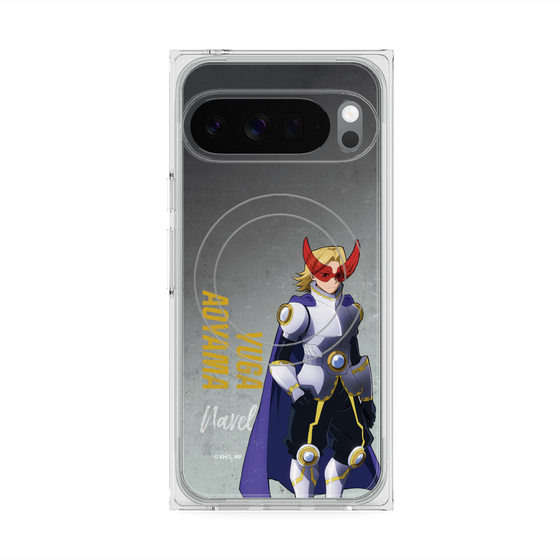 プレミアムスクエアケース with Pixelsnap［ 僕のヒーローアカデミア - 立ち絵 - 青山 優雅 ］