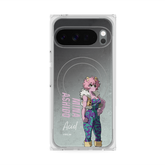 プレミアムスクエアケース with Pixelsnap［ 僕のヒーローアカデミア - 立ち絵 - 芦戸 三奈 ］