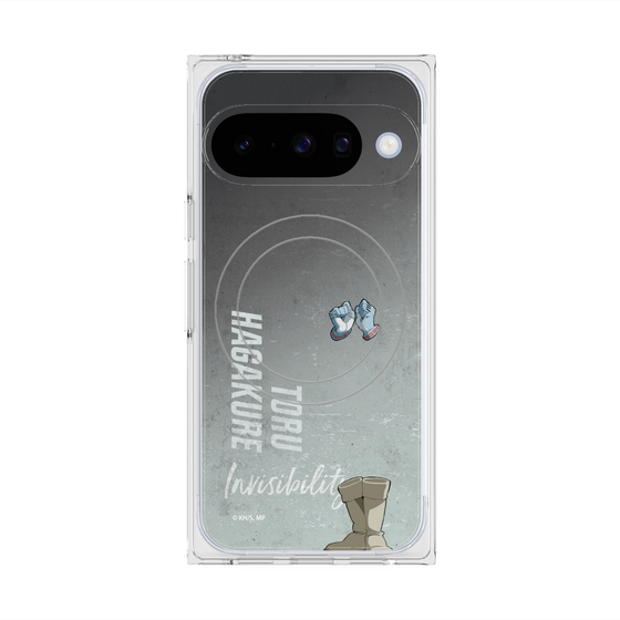 プレミアムスクエアケース with Pixelsnap［ 僕のヒーローアカデミア - 立ち絵 - 葉隠 透 ］